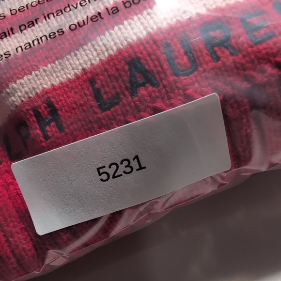 Vintage Polo Ralph Lauren Red American Flag Rib Knit Sweater Womens Small - Picture 10 of 10